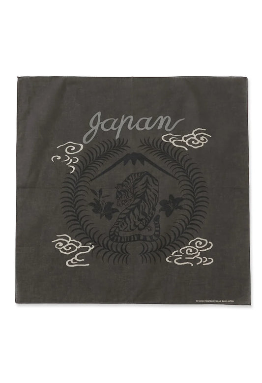 Blue Blue Japan Tiger Bandana