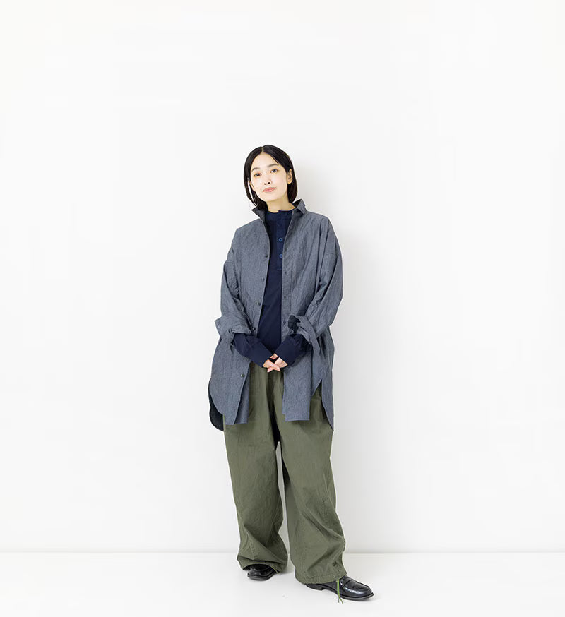 Veritecoeur Wide Baker Pants - Khaki LTD188