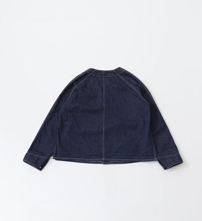 Veritecoeur Collarless Denim Coveralls - One Wash