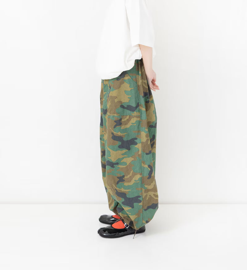 Veritecoeur Wide Baker Pants Camo - LTD188