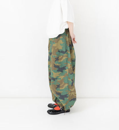 Veritecoeur Wide Baker Pants Camo - LTD188