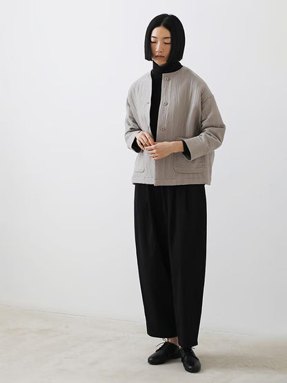 evam eva Quilting Jacket - Black