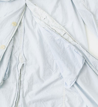 Veritecoeur Garment Dyed Coat - Light Blue