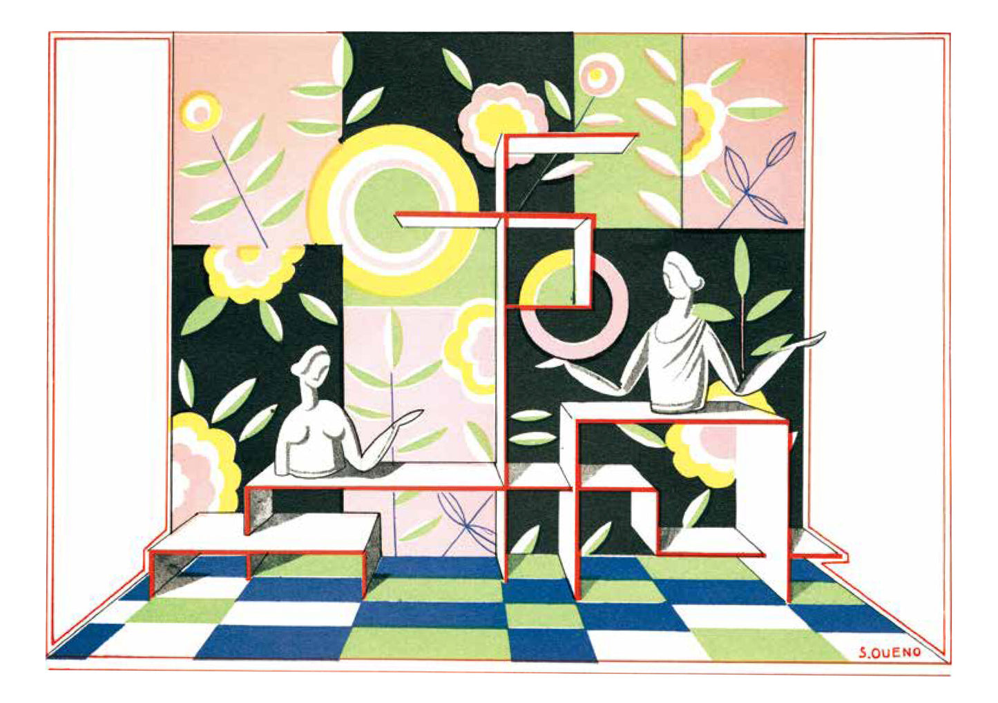 Showa Modern 1920s-30s Japanese Sign & Store Design