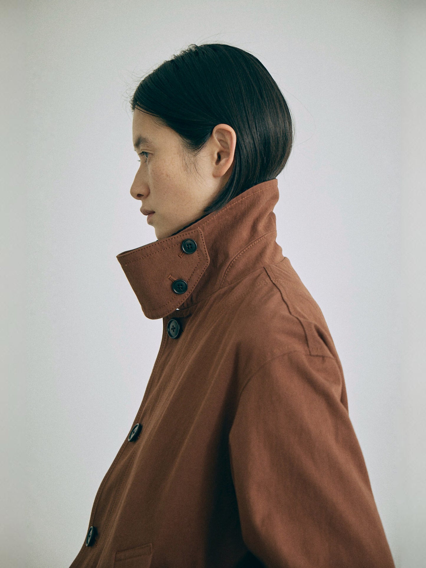 Nicholson & Nicholson Romeo Heavy Cotton Jacket - Brown