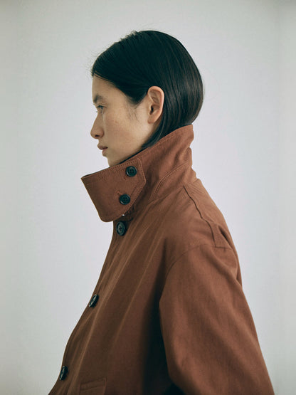 Nicholson & Nicholson Romeo Heavy Cotton Jacket - Brown