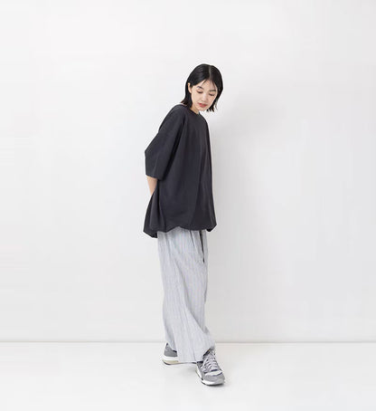 Veritecoeur Stripe Pants - Navy Stripe (2721)