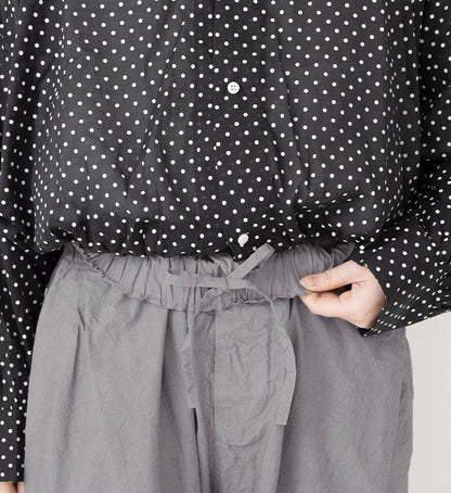 Veritecoeur Garment-dye Pants - Gray