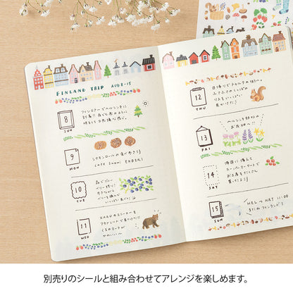 Midori Yuru Log Notebook - Scandinavia
