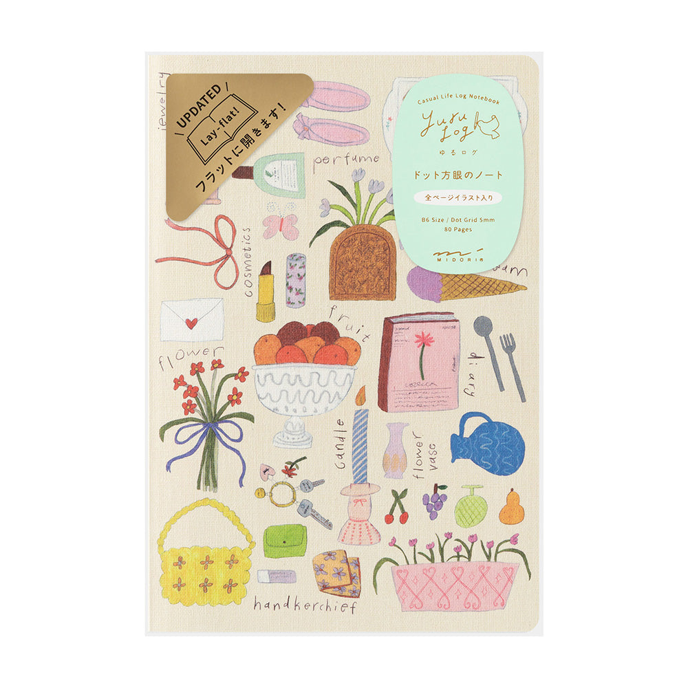 Midori Yuru Log Notebook - My Life