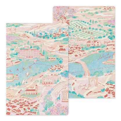 Midori Yuru Log Notebook - Travel & Hotel