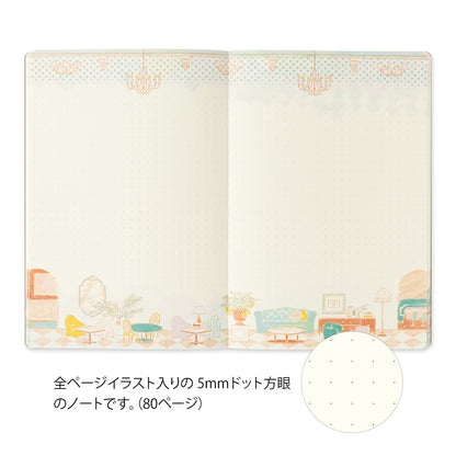 Midori Yuru Log Notebook - Travel & Hotel