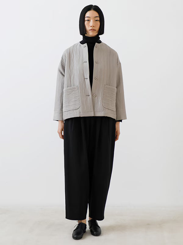 evam eva Quilting Jacket - Black