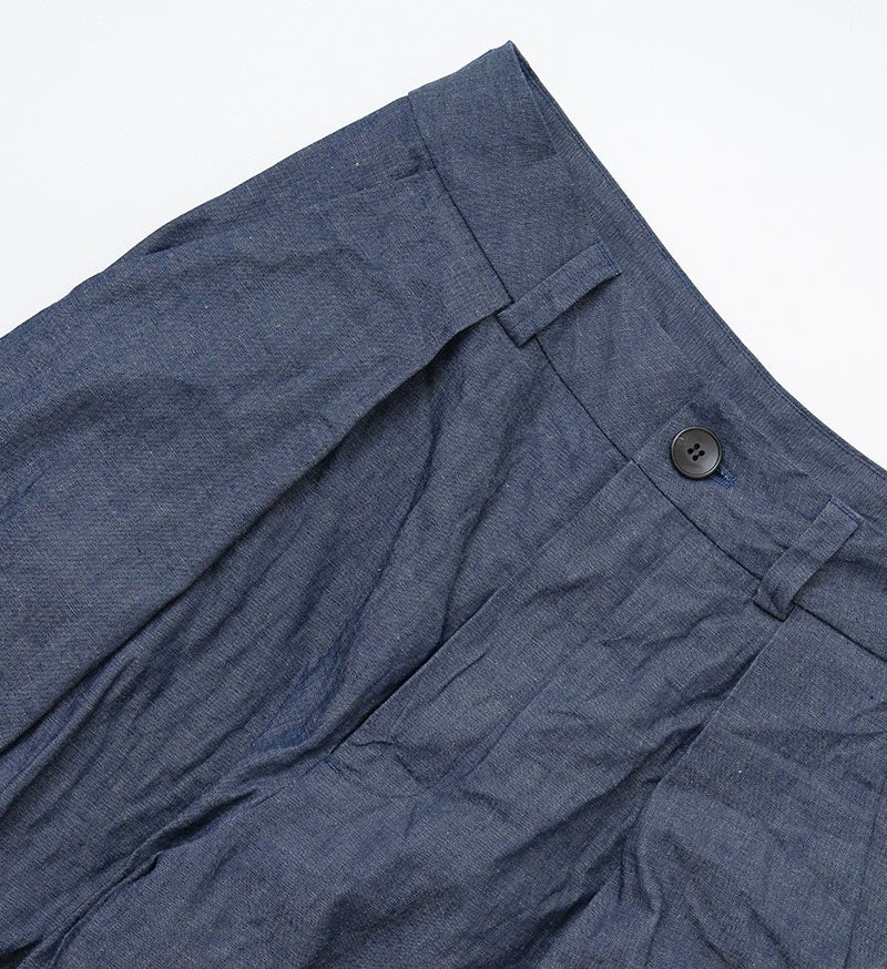 Veritecoeur Cotton Linen Denim Pants (2657U)