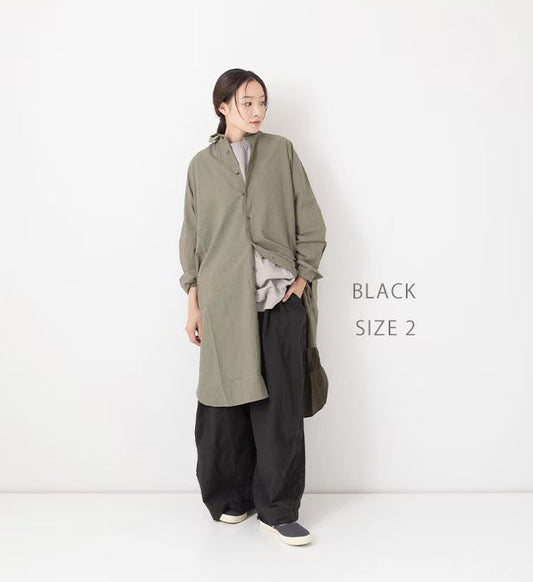 Veritecoeur ST-202 Cotton Silk Pants - Black