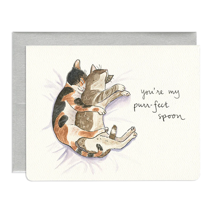 Purr-fect Spoon Card