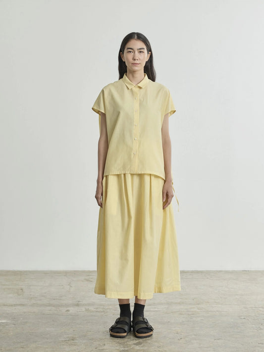 Nicholson & Nicholson Tender Shirt - Yellow (Cotton Silk)