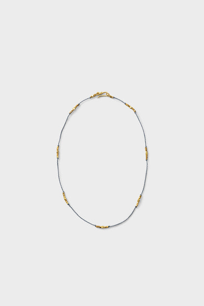 Fog Linen Work - Aisha Necklace - Blue Grey