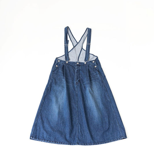 Veritecoeur Denim Skirt - Bleached