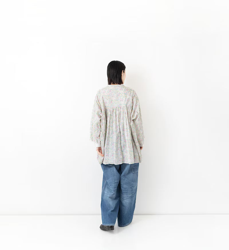 Veritecoeur LIBERTY Print Shirt Blouse - Iris
