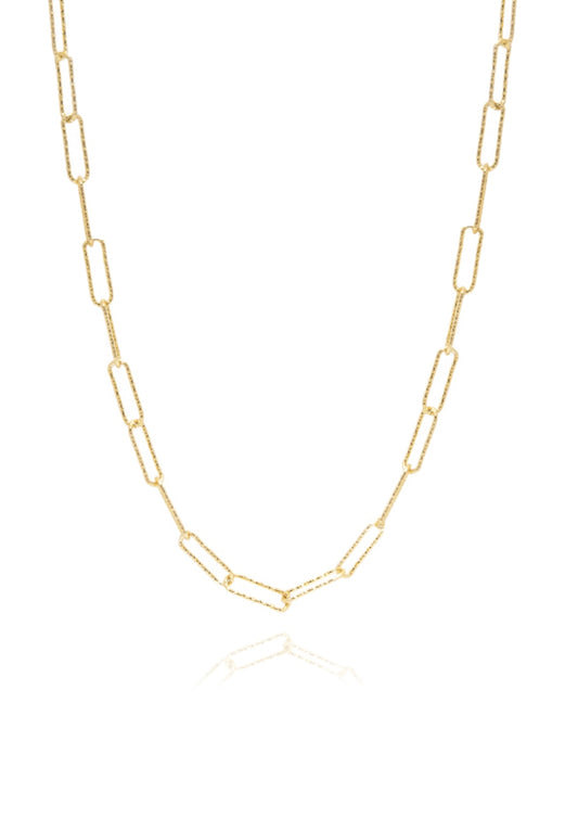 HERMINA ATHENS Diamond Cut Chain - Gold