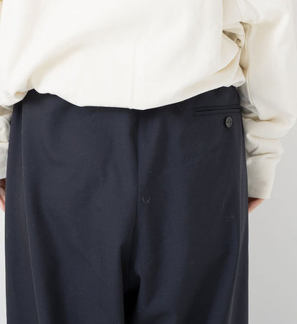 Veritecoeur Smooth Easy Pants - LTD193-Navy