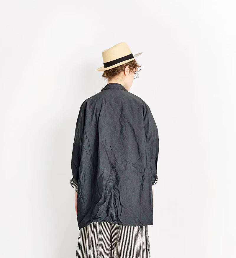 Veritecoeur Box Half Coat - 2888 - Black