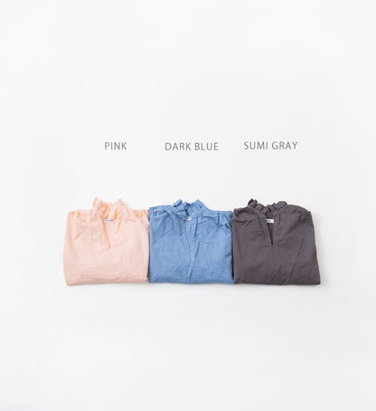 [Arriving Next Monday] Veritecoeur Blouse - Sumi Grey (One Size Fits All)