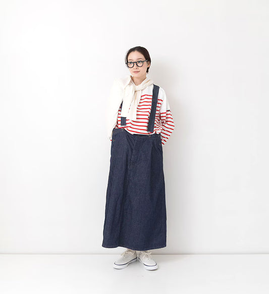 Veritecoeur ST-187 Denim JP Skirt- One Wash