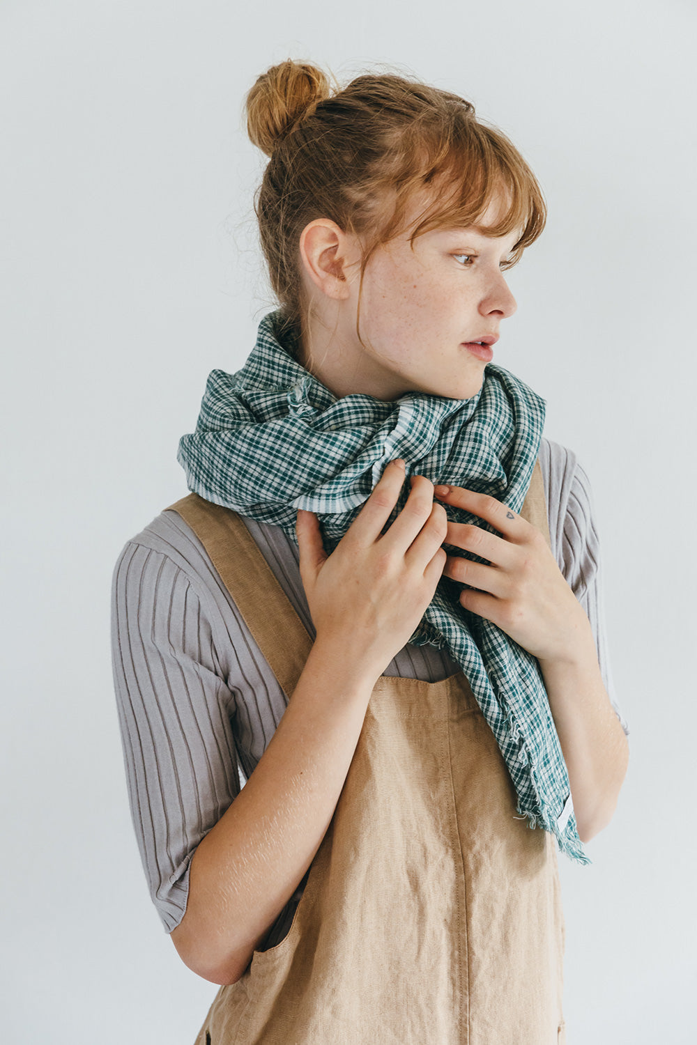 Fog Linen Work Tuz Fringe Scarf - Jessie