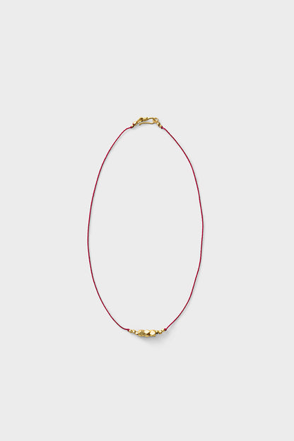 Fog Linen Work - Raabia Necklace - Red