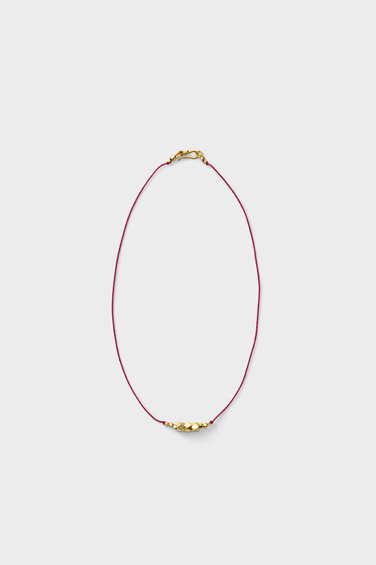 Fog Linen Work - Raabia Necklace - Red