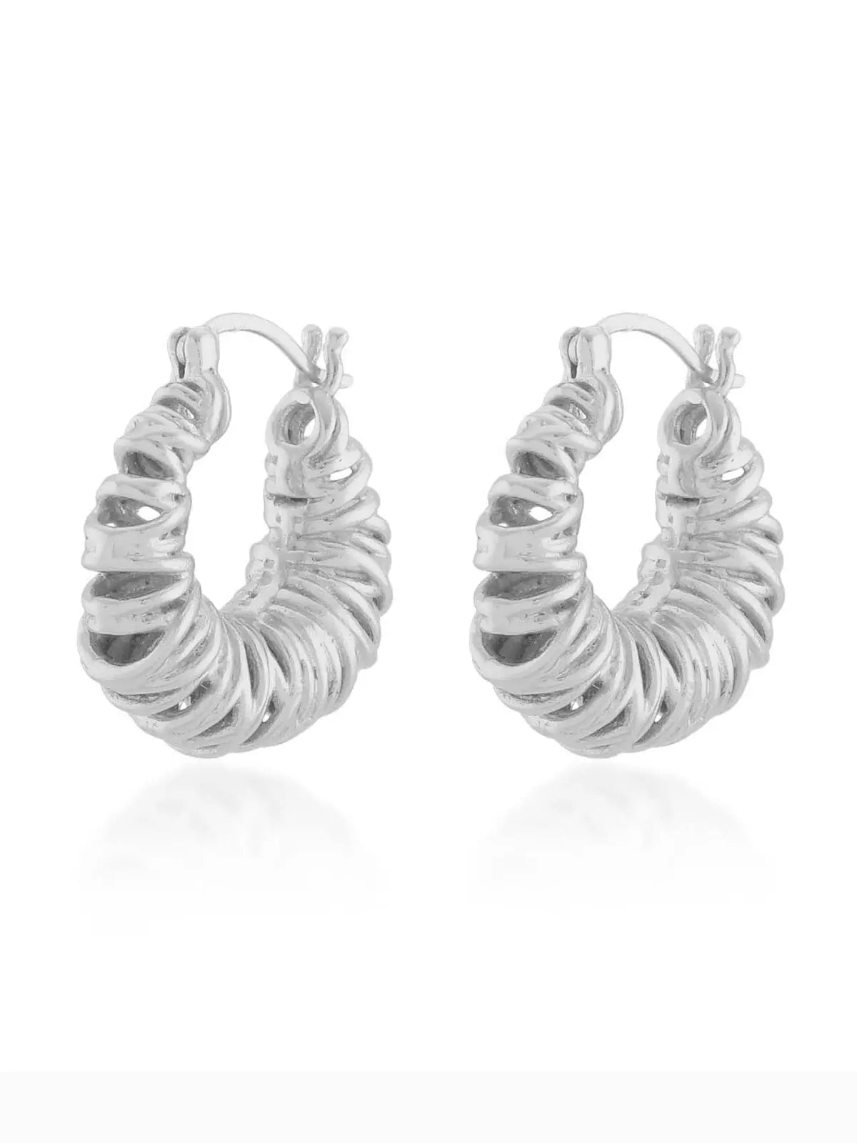 Shyla Biarritz Earrings-Silver