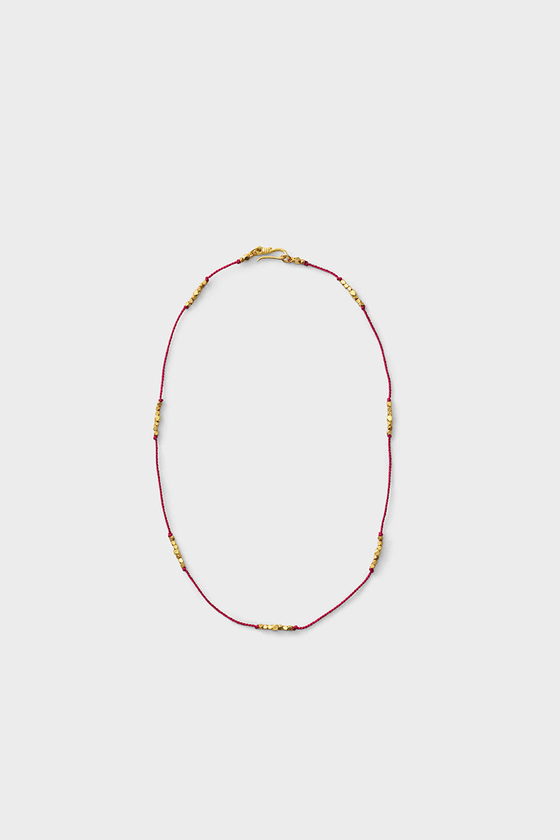 Fog Linen Work - Aisha Necklace - Red