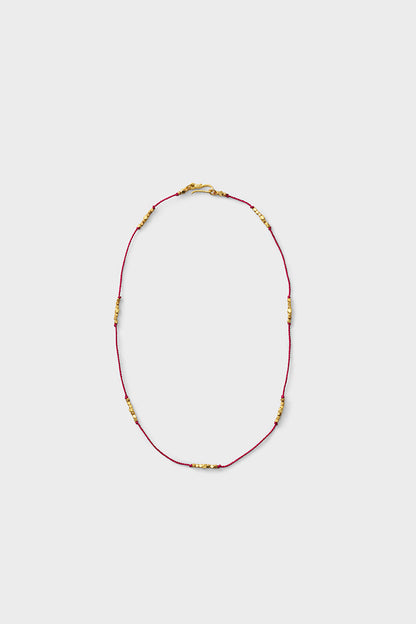 Fog Linen Work - Aisha Necklace - Red