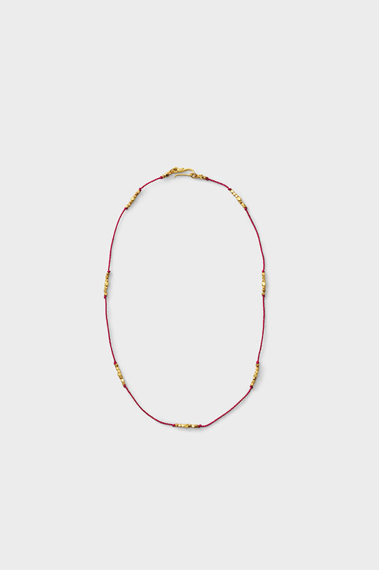 Fog Linen Work - Aisha Necklace - Red