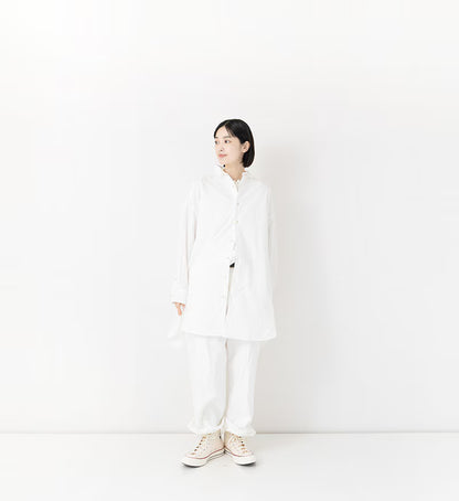 Veritecoeur Timeless Long Shirt - White - LTD183