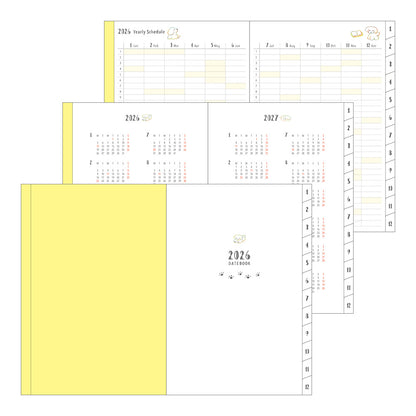 Midori 2026 Planner - Dog