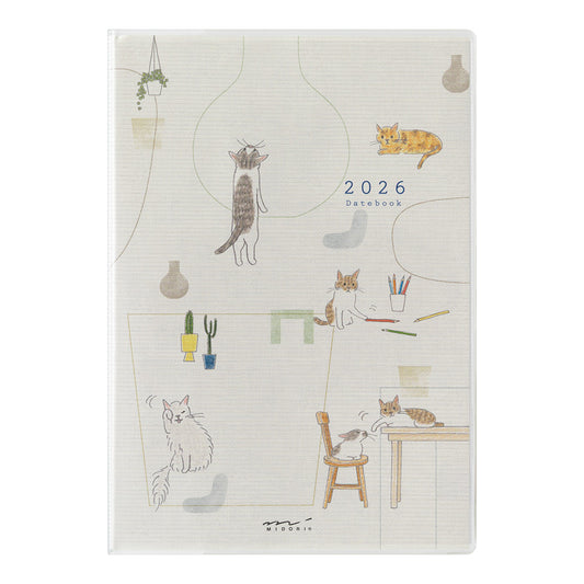 Midori 2026 Planner - Cat