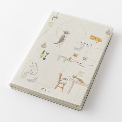 Midori 2026 Planner - Cat