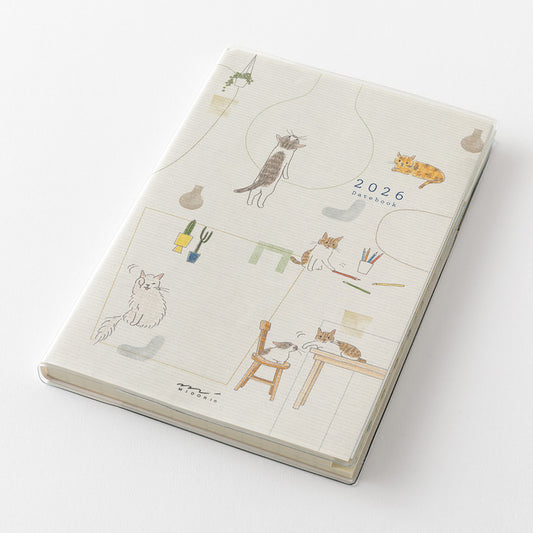 Midori 2026 Planner - Cat
