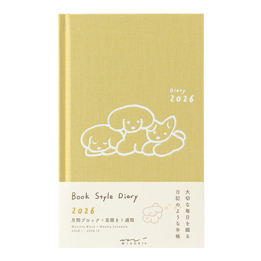 Midori 2026 Dog Diary/Planner