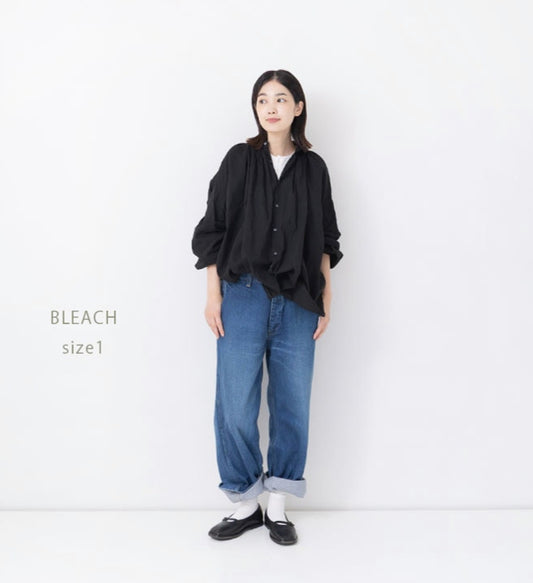 Veritecoeur Jeans Pants-Bleach-ST-182