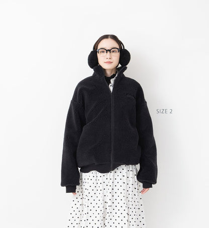 [Arriving Next Monday] Veritecoeur Fleece Jacket - Black