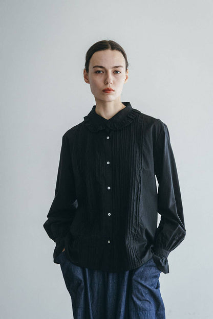 Fog Linen Work Nirav Shirts - Black