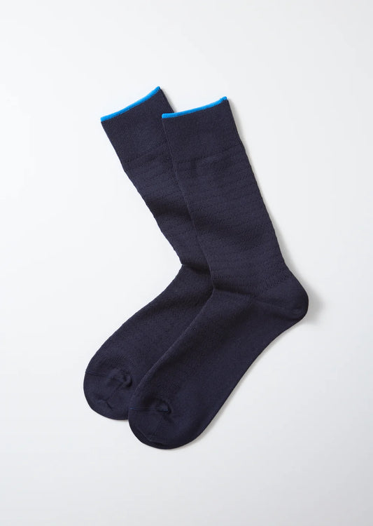 Rototo Cotton Thermal Socks (Navy)