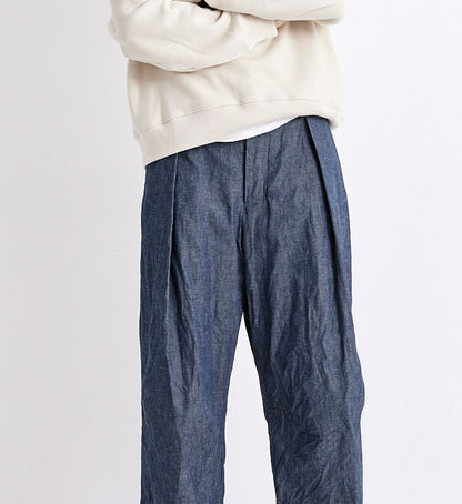 Veritecoeur Cotton Linen Denim Pants (2657U)