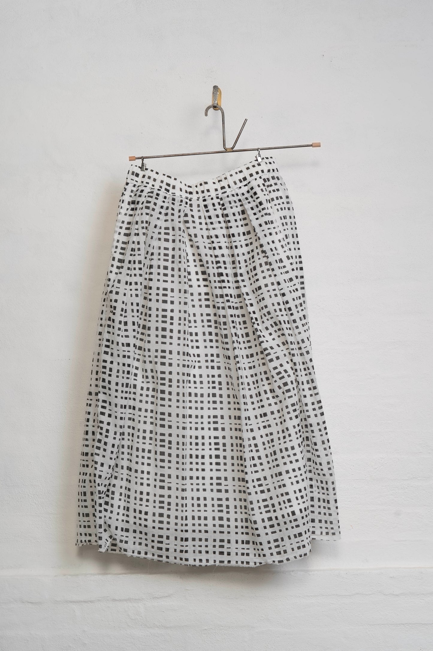 Hannoh Wessel Skirt Joyce - Black Check