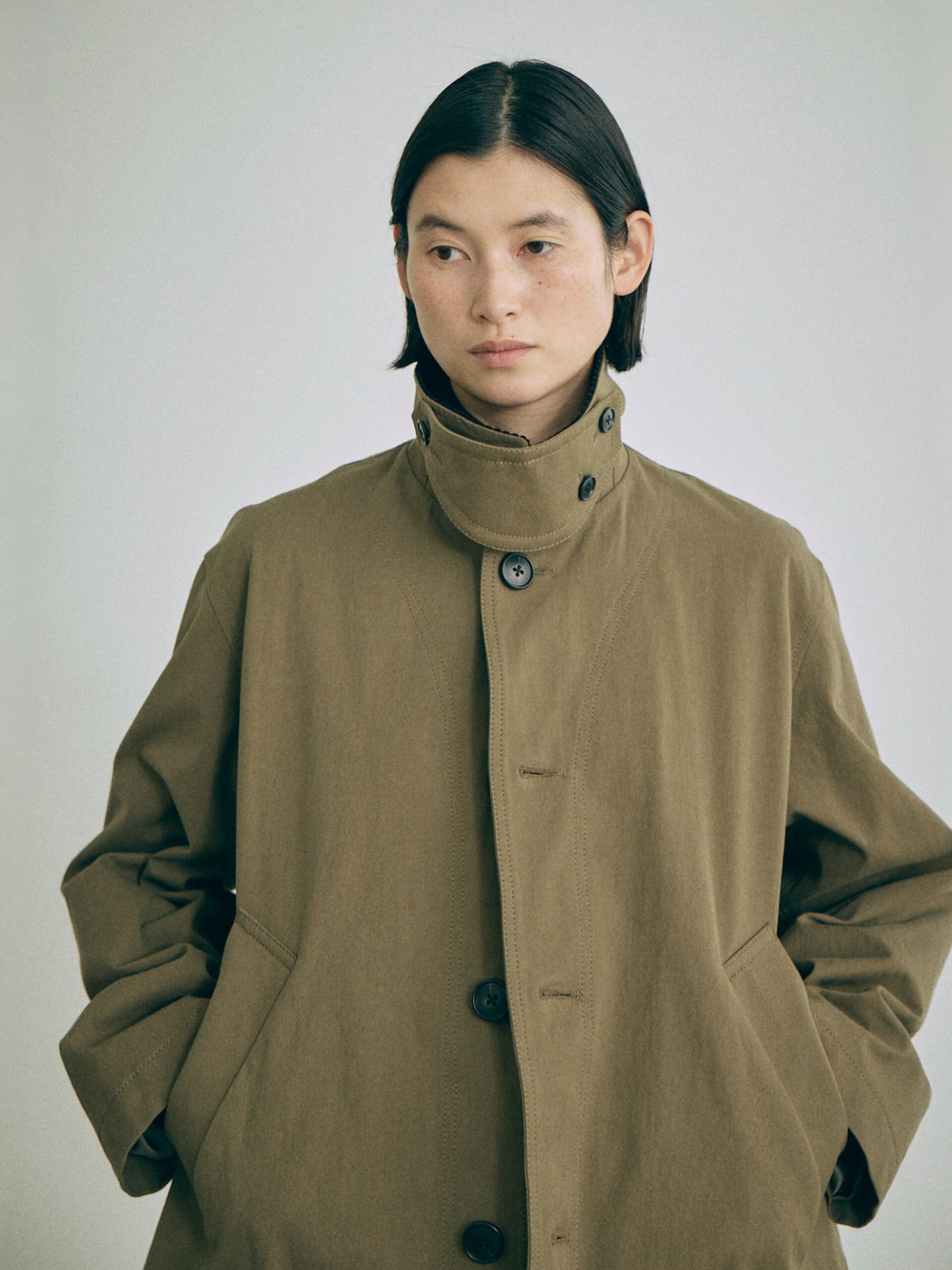 Nicholson & Nicholson Romeo Heavy Cotton Jacket - Khaki