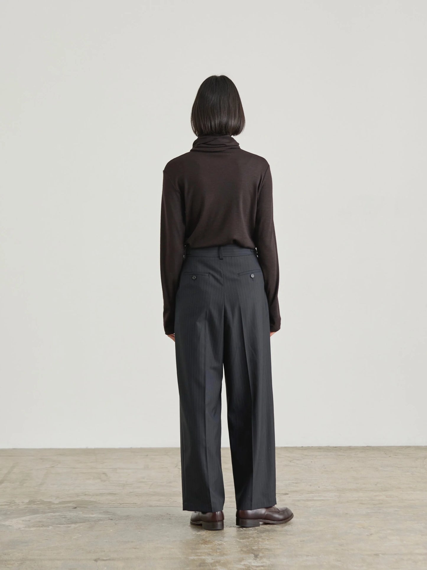 Nicholson & Nicholson Karl Pants - Charcoal Stripe